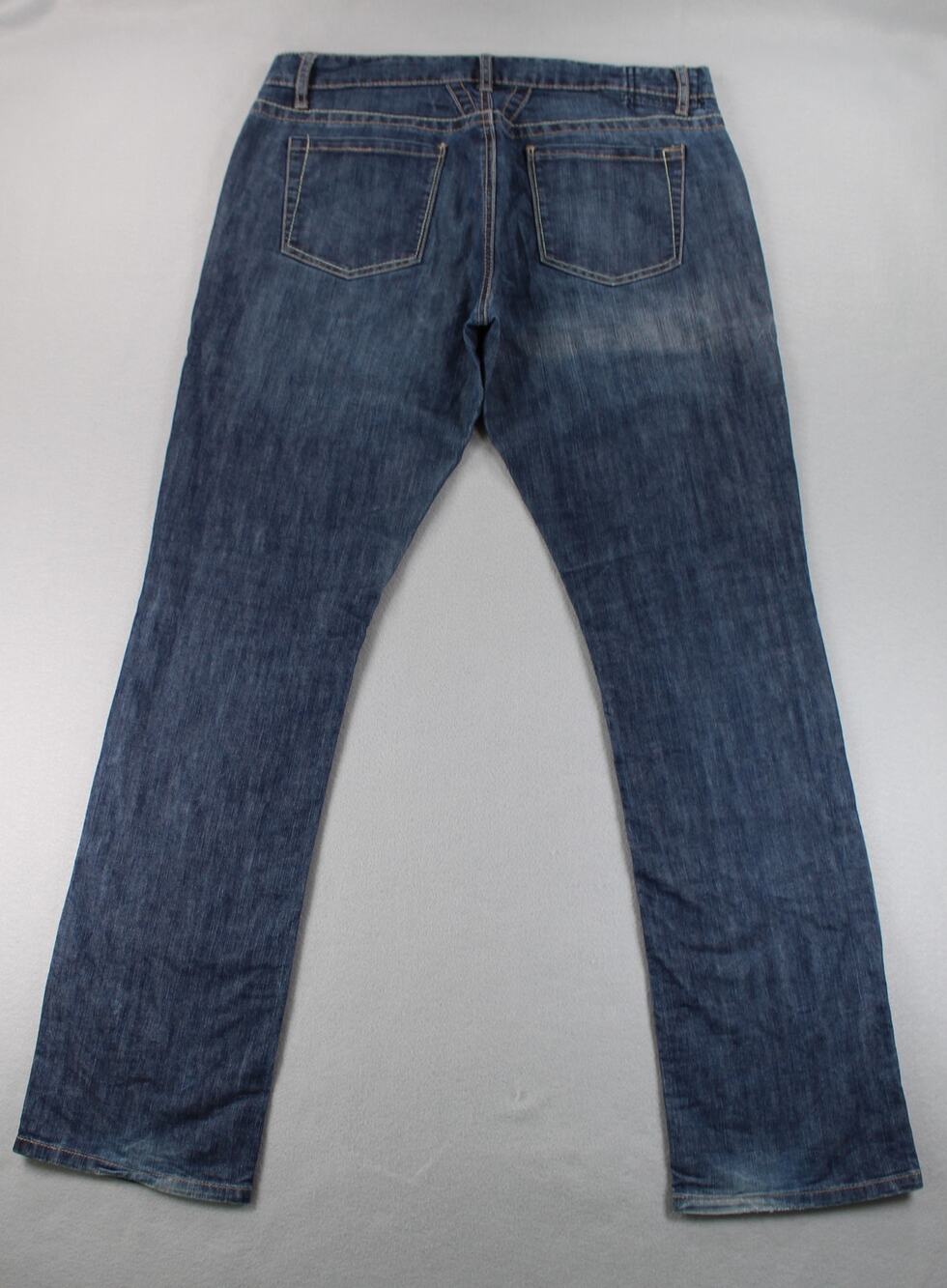 Marithe + Francois Girbaud Blue Denim Low Rise Jeans Womens 32